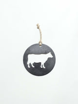Cow Christmas Tree Ornament From Jubilee Trading Company