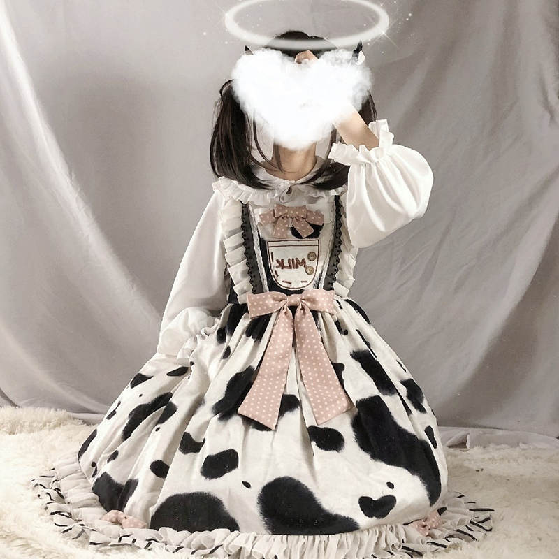 Adorable Cow Lolita Dress From Kawaii Stop