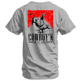 Cowboy'n | Knuck If You Buck Men's T-Shirt From Combat Iron Apparel