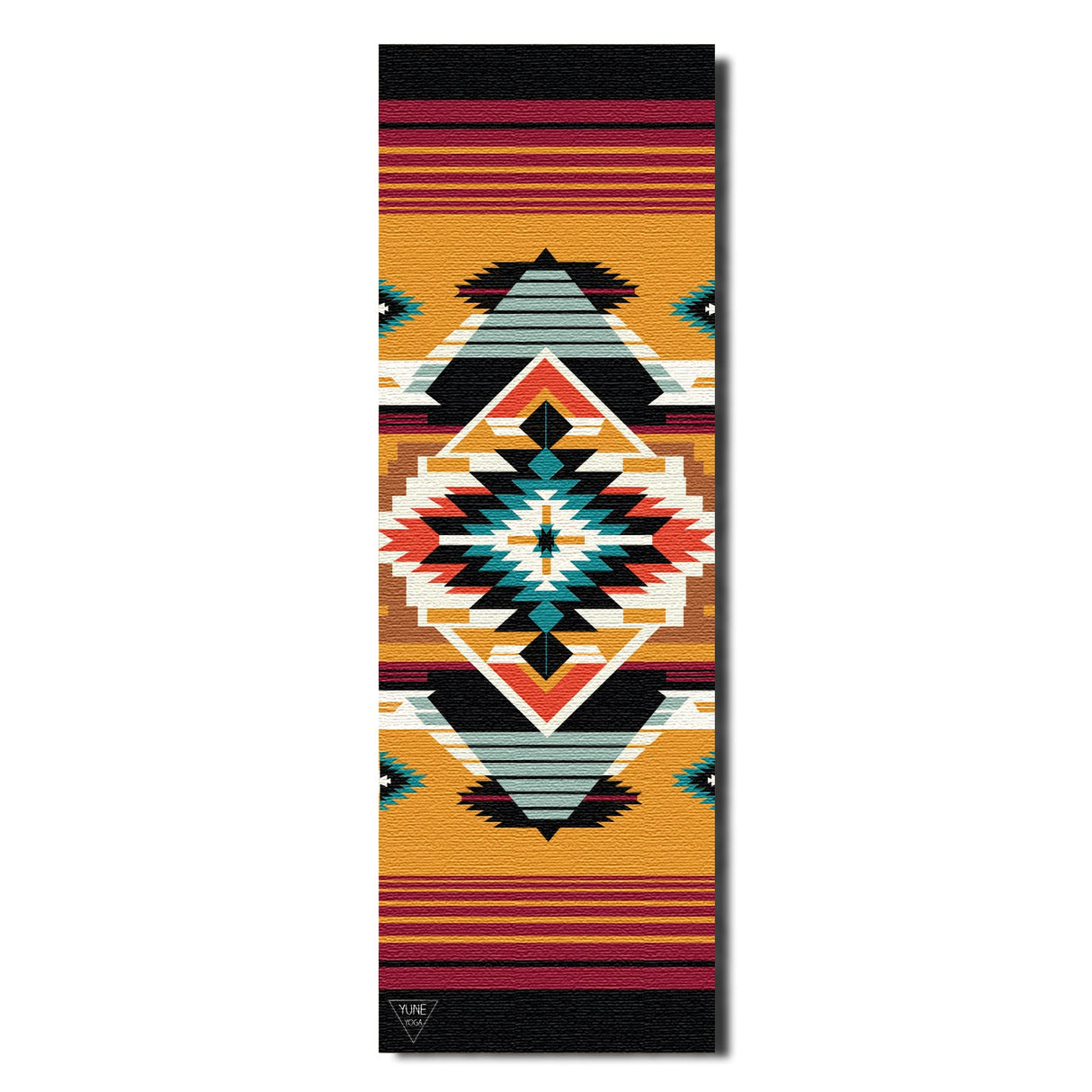Coyote Falls Yoga Mat – 6 mm Extra Thick, Double-Sided Non-Slip, Eco-Friendly PER with UV-Printed Canyon Design | from Yune Yoga