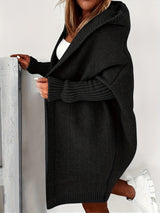 Autumn Knit Hooded Cardigan from MsDressly