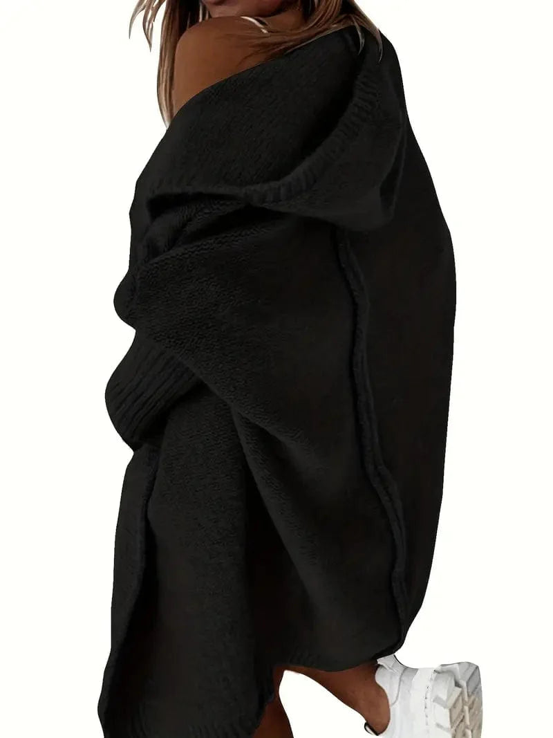 Autumn Knit Hooded Cardigan from MsDressly