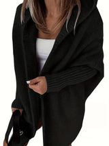Autumn Knit Hooded Cardigan from MsDressly