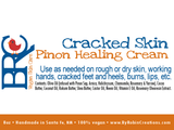 Cracked Skin Rescue Pinon Healing/Eczema Cream from By Robin Creations