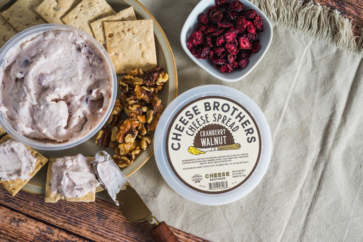 Cranberry Walnut Cheese Spread *New Release* From Cheese Brothers, Inc.