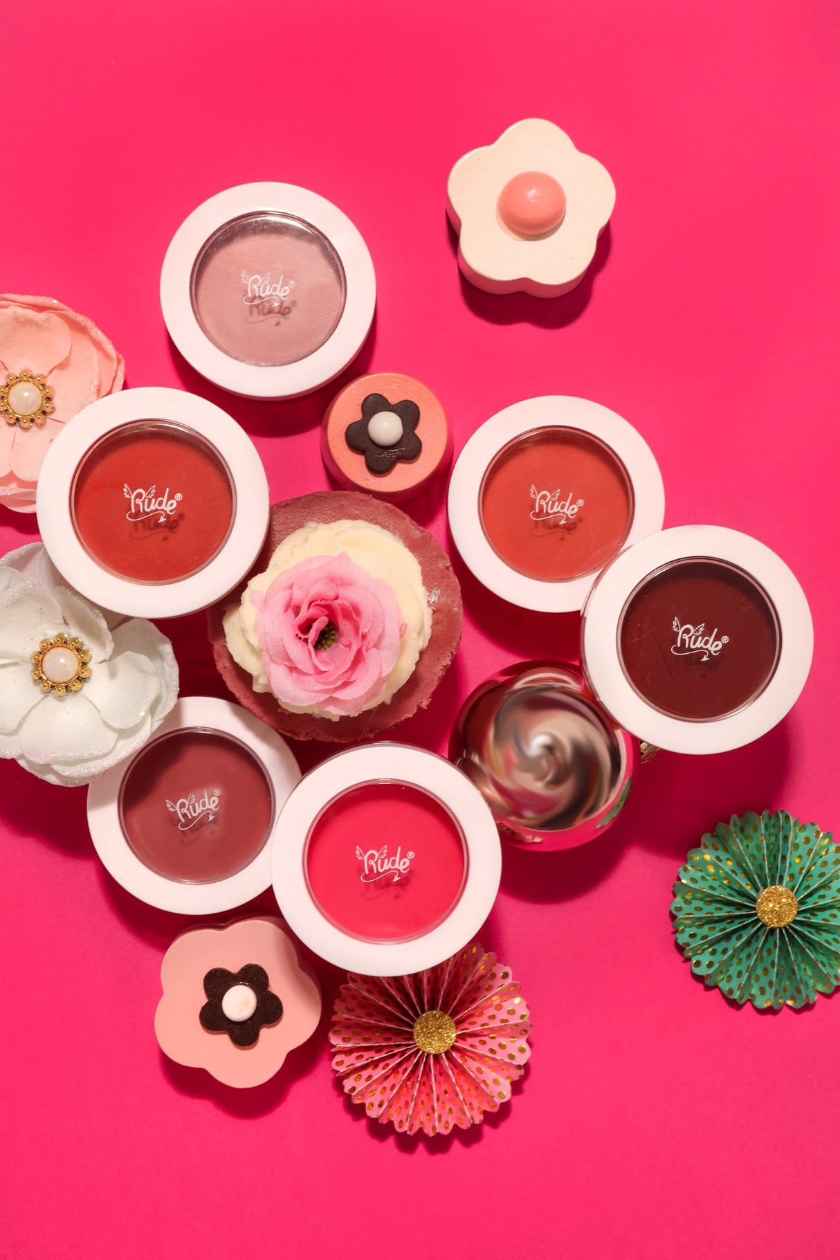 Cream Puff Natural Blush From Rude Cosmetics