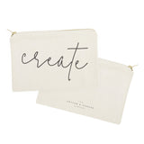 Create Cotton Canvas Cosmetic Bag from The Cotton & Canvas Co.