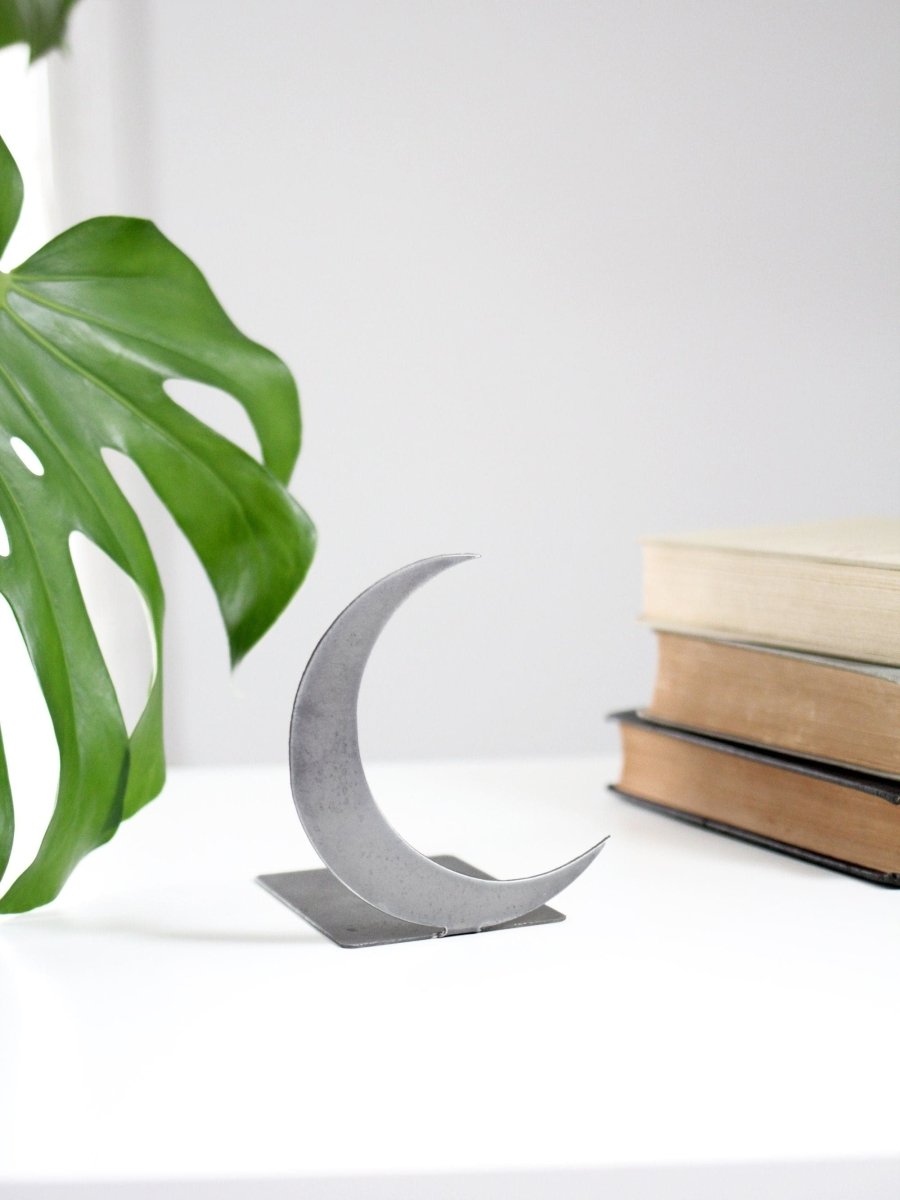 Crescent Moon Bookend from Jubilee Trading Company
