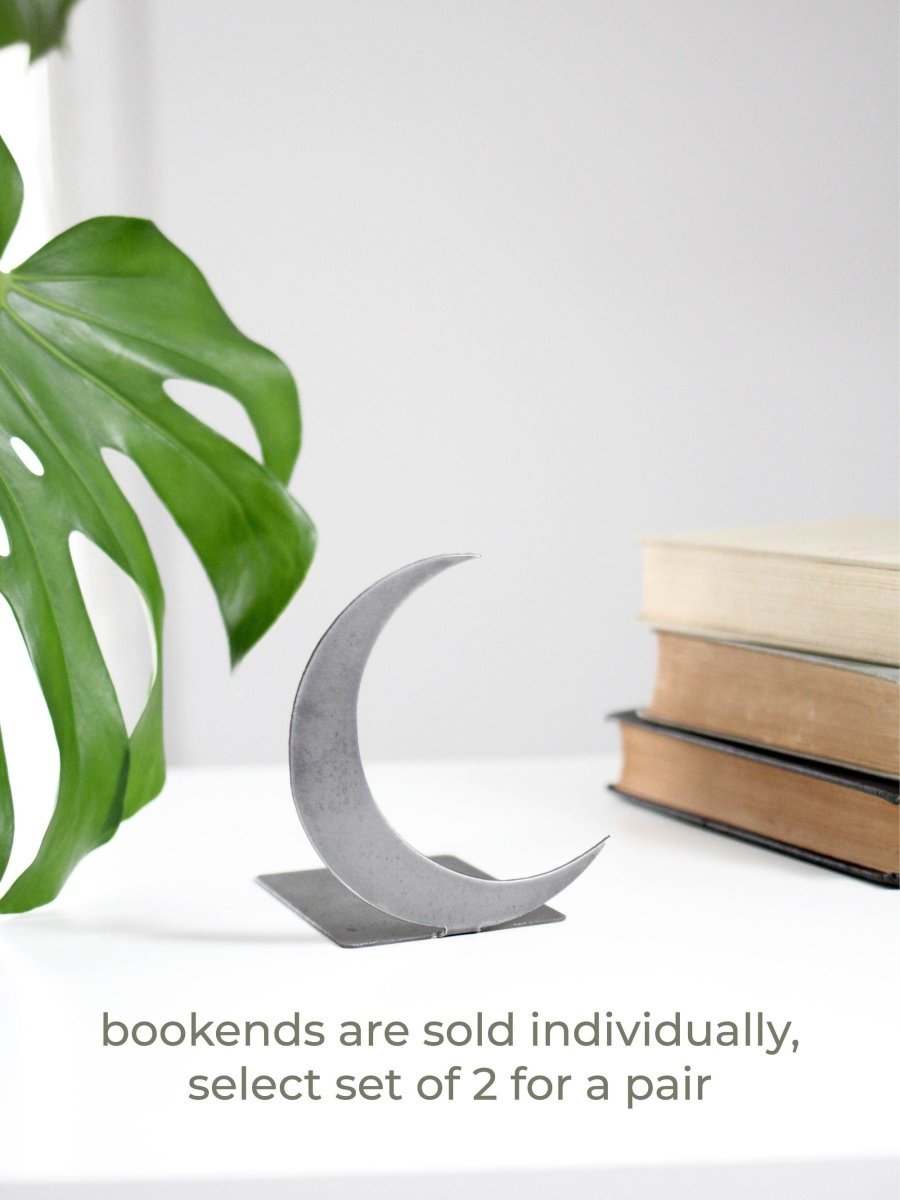 Crescent Moon Bookend from Jubilee Trading Company