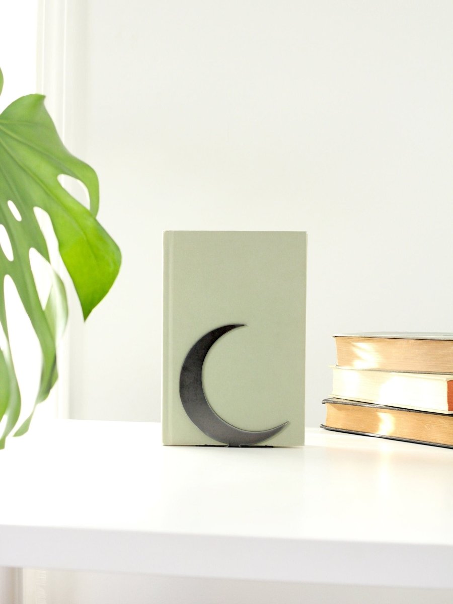 Crescent Moon Bookend from Jubilee Trading Company