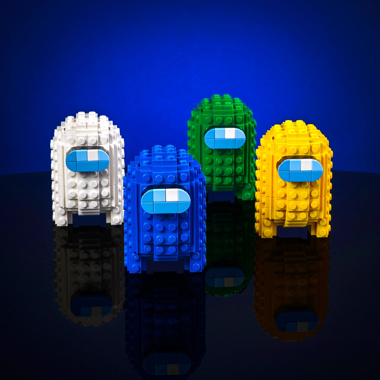 Crewmates and Imposters from Bricker Builds