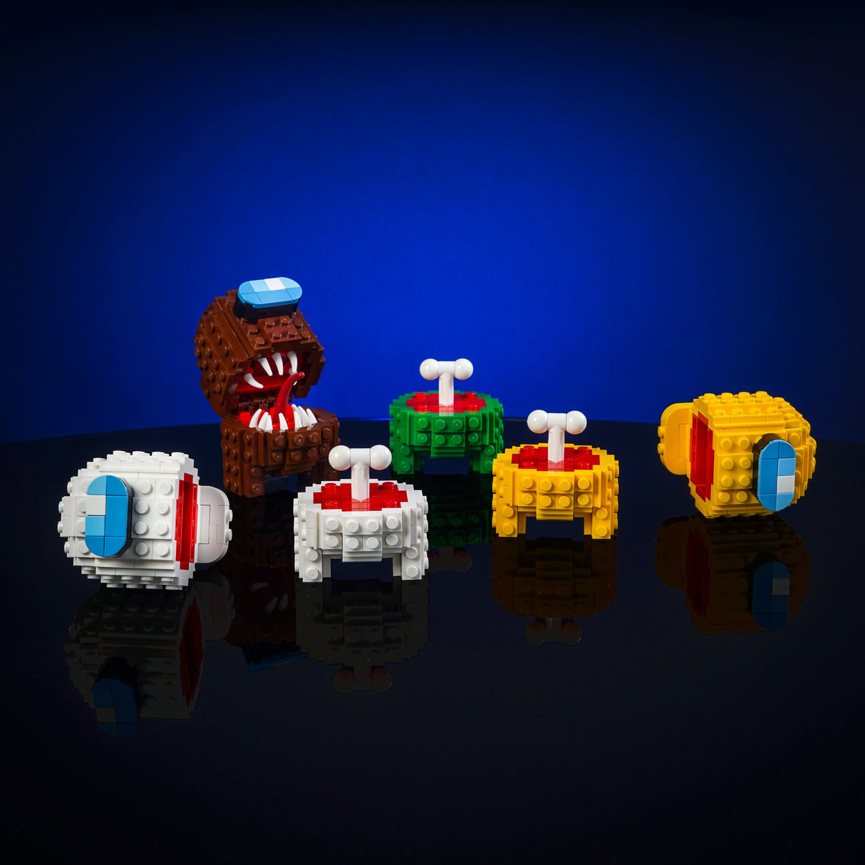 Crewmates and Imposters from Bricker Builds