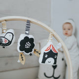 House Stroller Toy with Crinkle From Wee Gallery