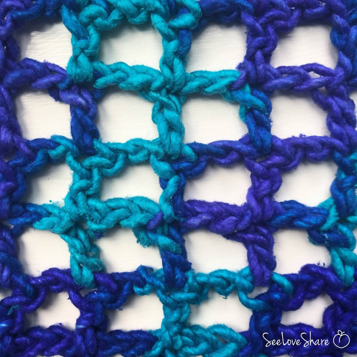 Crochet Lap Blanket Pattern from Darn Good Yarn