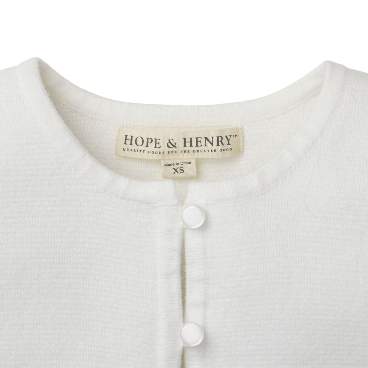 Cropped Curved Hem Cardigan - Baby from Hope & Henry