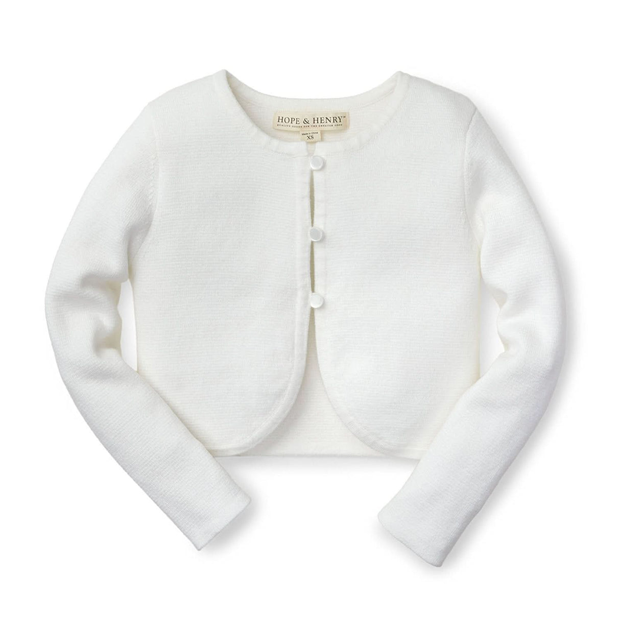 Cropped Curved Hem Cardigan - Baby from Hope & Henry