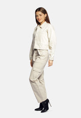 Cropped Denim Jacket from London Rag International