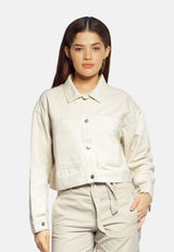 Cropped Denim Jacket from London Rag International