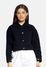 Cropped Denim Jacket from London Rag International