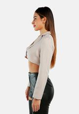 Cropped Tailored Blazer from London Rag International from London Rag International