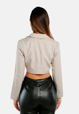 Cropped Tailored Blazer from London Rag International from London Rag International