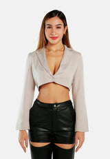 Cropped Tailored Blazer from London Rag International from London Rag International