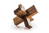 Cross Knot | Burr Puzzle - Japanese Interlocking Puzzle from Kubiya Games