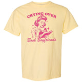 'Crying Over Book Boyfriends' T-Shirt from United Monograms