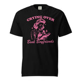 'Crying Over Book Boyfriends' T-Shirt from United Monograms
