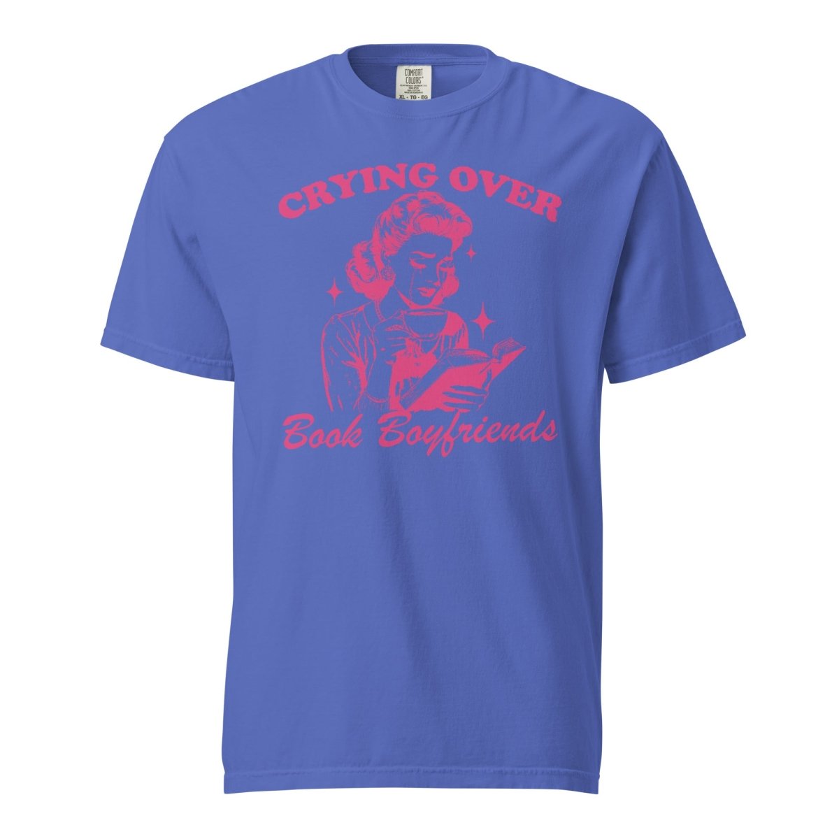 'Crying Over Book Boyfriends' T-Shirt from United Monograms