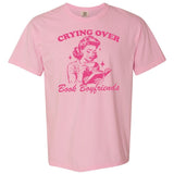 'Crying Over Book Boyfriends' T-Shirt from United Monograms