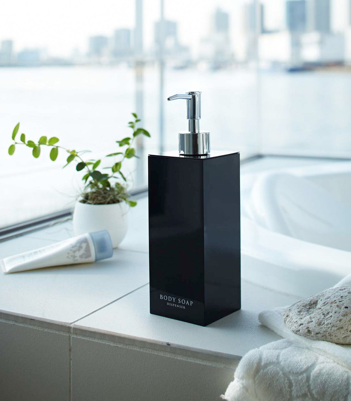 Square Shower Dispenser - Three Styles from Yamazaki Home