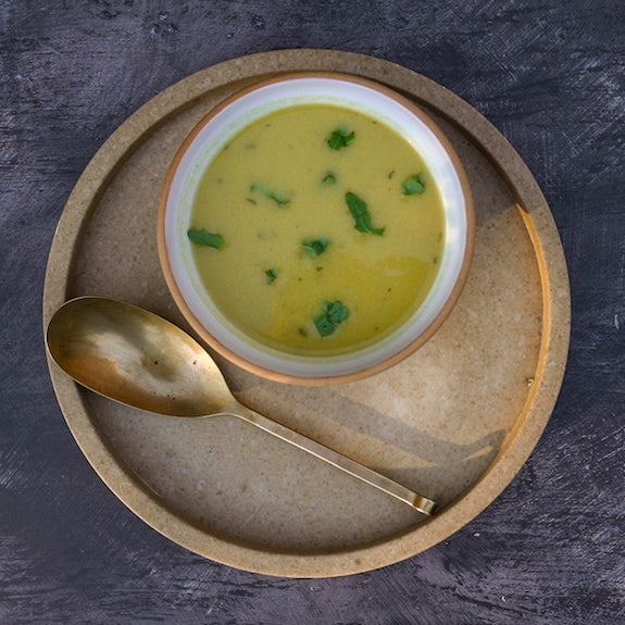 Curried Cauliflower Soup From Organic Pharmer