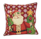 Tache Christmas Cute Santa Claus Is Coming to Town Throw Pillow Cover (DB15191CC) from Tache Home Fashion