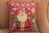 Tache Christmas Cute Santa Claus Is Coming to Town Throw Pillow Cover (DB15191CC) from Tache Home Fashion