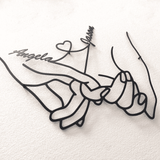 Custom Couple Love Hands from VITAHOME DESIGN LLC