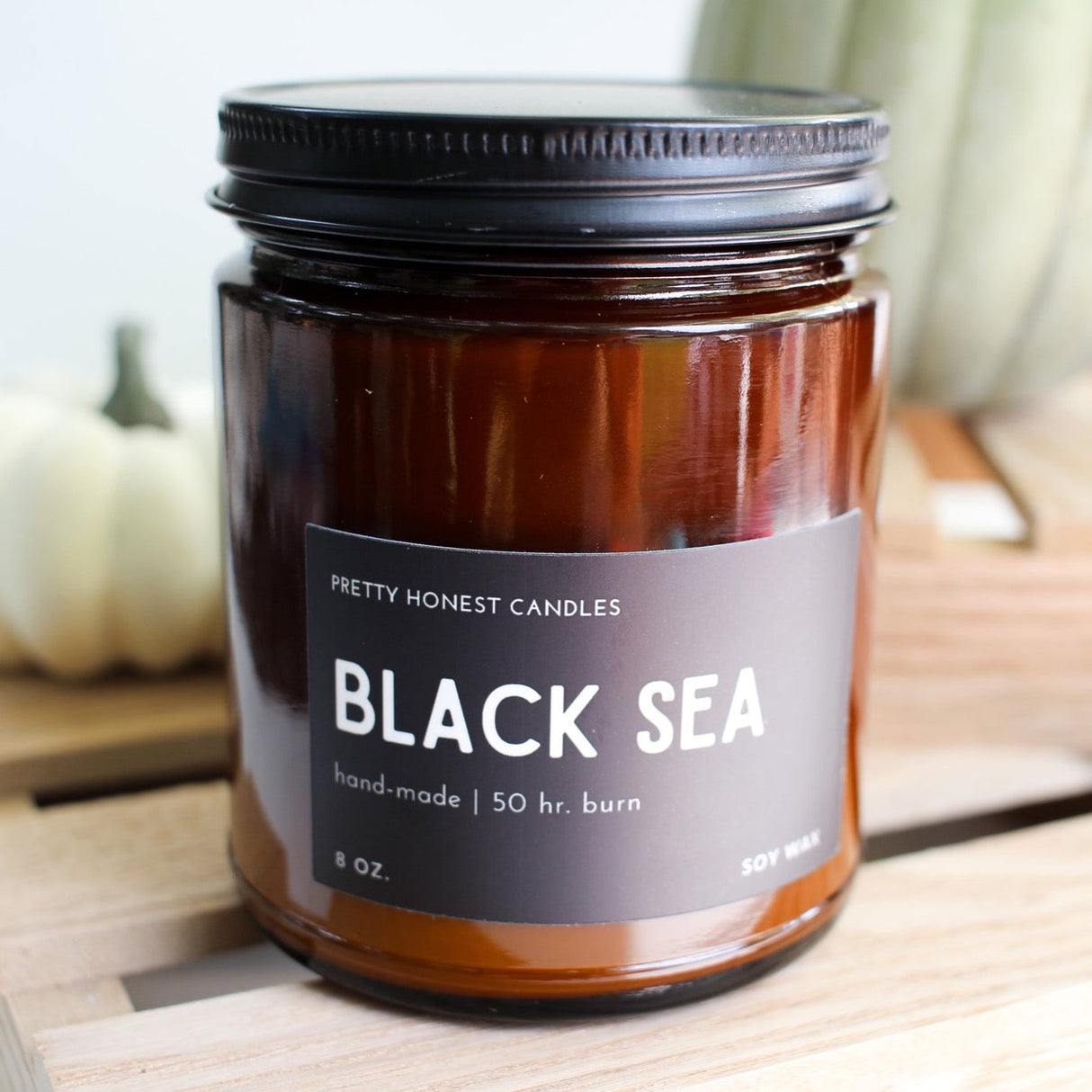 Black Sea: Sea Salt Candle from Pretty Honest Candles