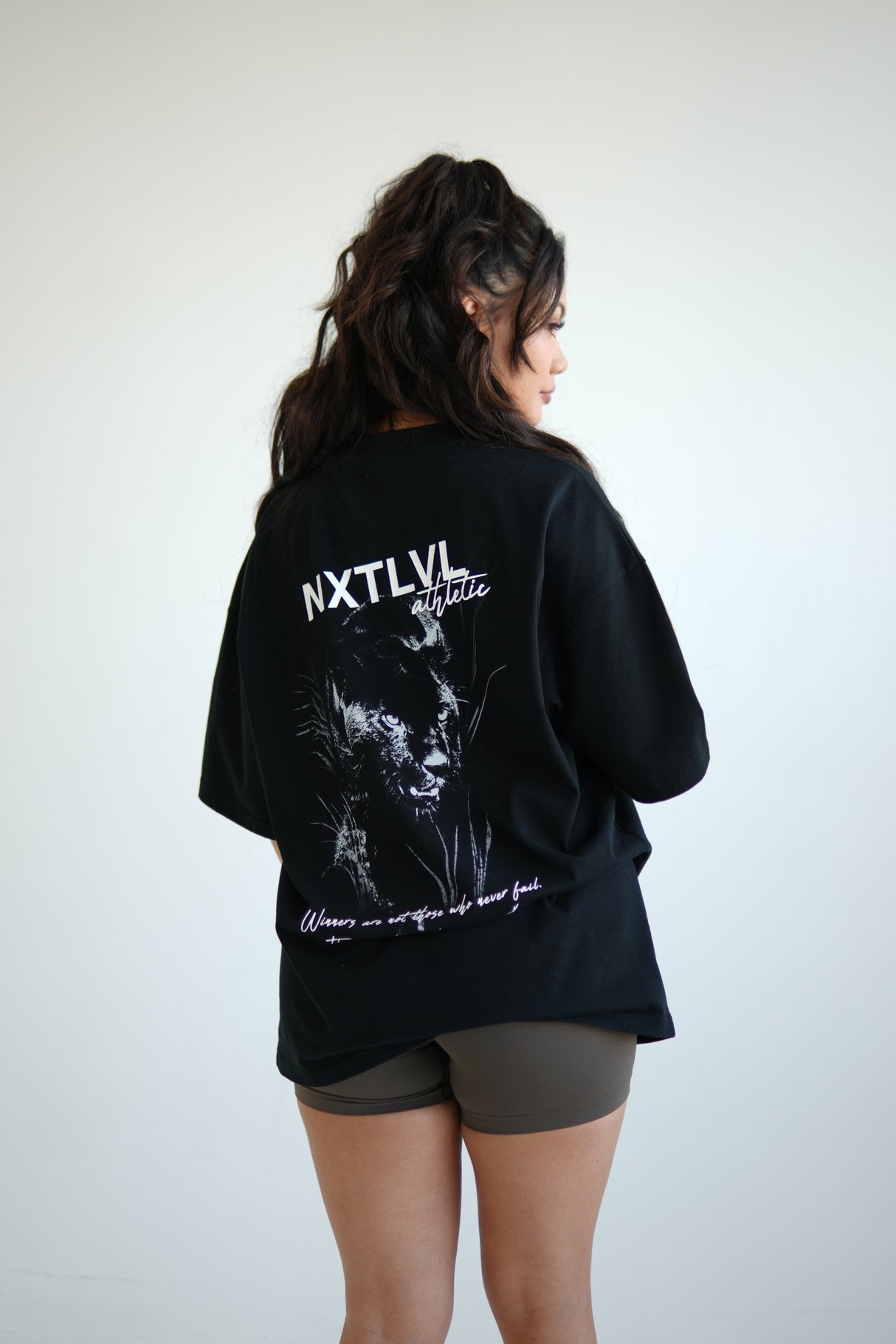 Members Only Oversized Tee - Onyx Black From NXTLVL