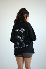 Members Only Oversized Tee - Onyx Black From NXTLVL