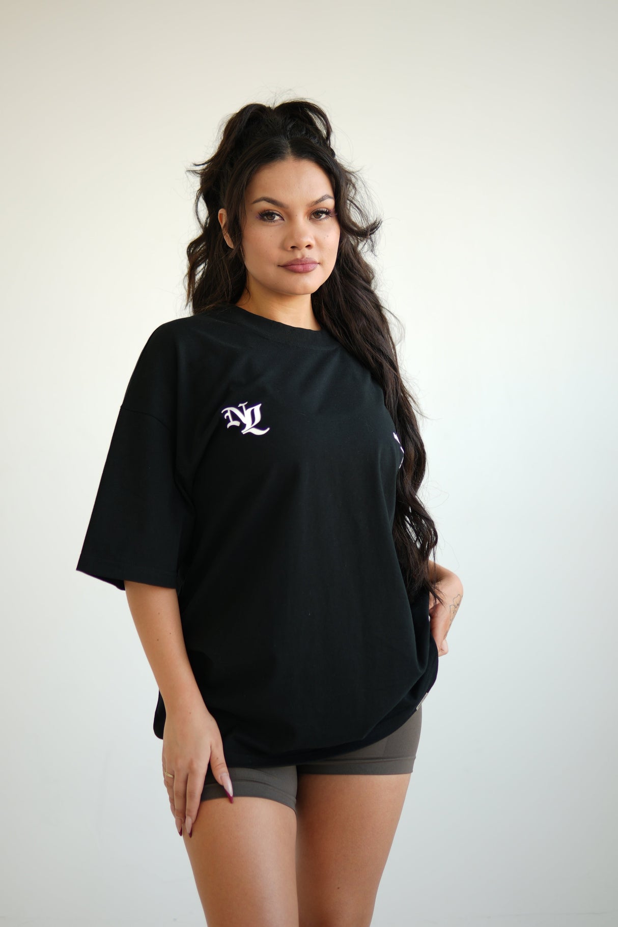 Members Only Oversized Tee - Onyx Black From NXTLVL