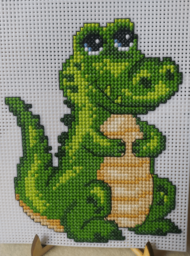 Cute Animals 121CS Counted Cross-Stitch Kit From Wizardi