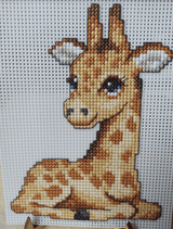 Cute Animals 121CS Counted Cross-Stitch Kit From Wizardi