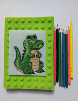 Cute Animals 121CS Counted Cross-Stitch Kit From Wizardi