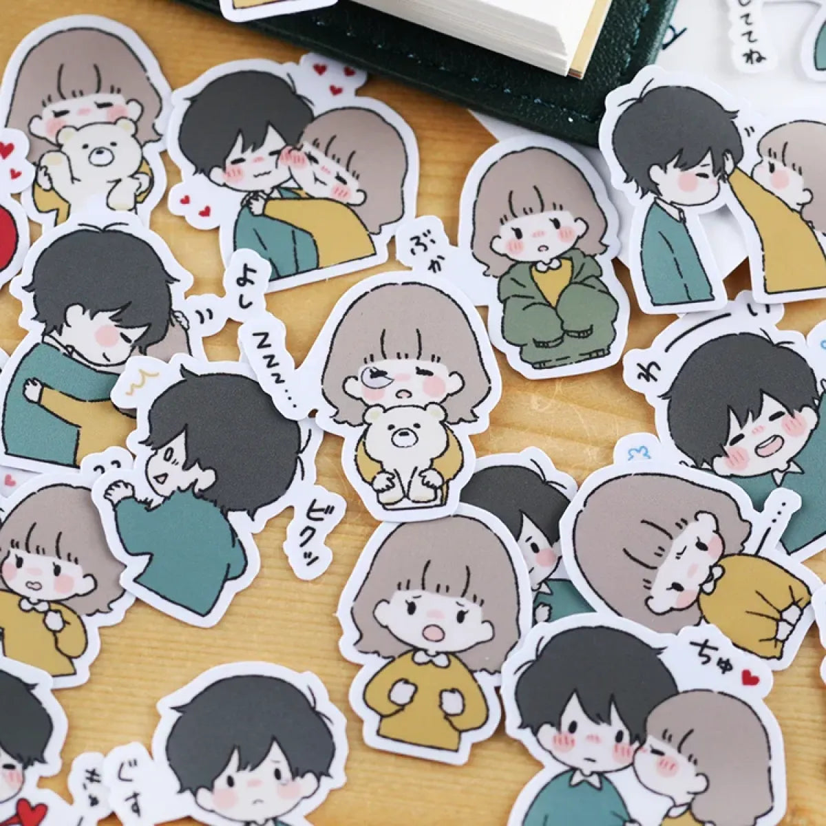 Cute Character Stickers for Handbook - DIY Photo Album Waterproof Decals from Kawaii Stop