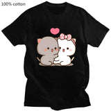 Cute Peach Cat T-Shirt From Kawaii Stop