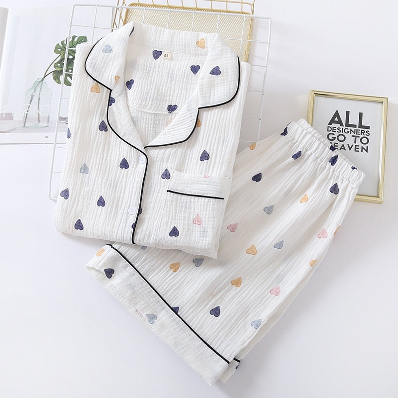 Cute Short Sleeve Home Pajamas From Kawaii Stop