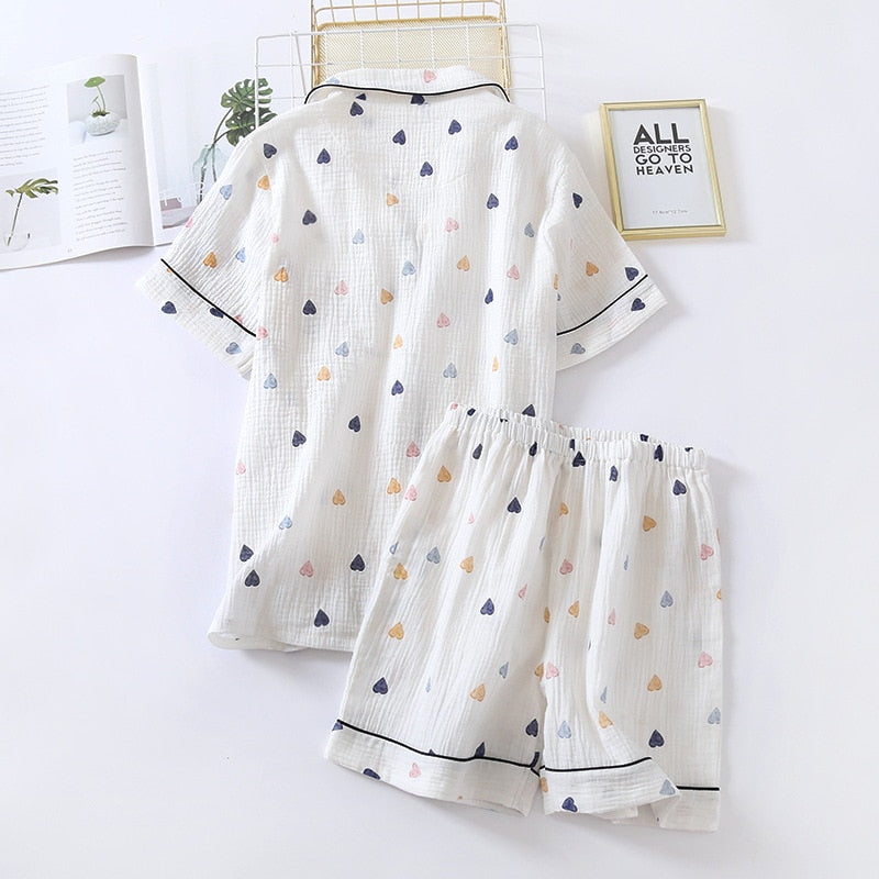 Cute Short Sleeve Home Pajamas From Kawaii Stop