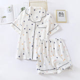 Cute Short Sleeve Home Pajamas From Kawaii Stop