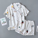 Cute Short Sleeve Home Pajamas From Kawaii Stop