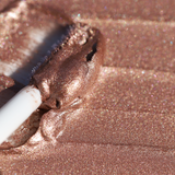 Night Show Liquid Shadow from Half Caked - Highly Pigmented Cosmetic Eyeshadow with Long-Lasting Formula & Metallic Finish for Brighter Eyes - Warm-Toned Bronze Shade Makeup Blend Pearl Titanium